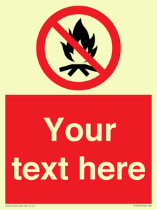 Custom prohibition No campfire